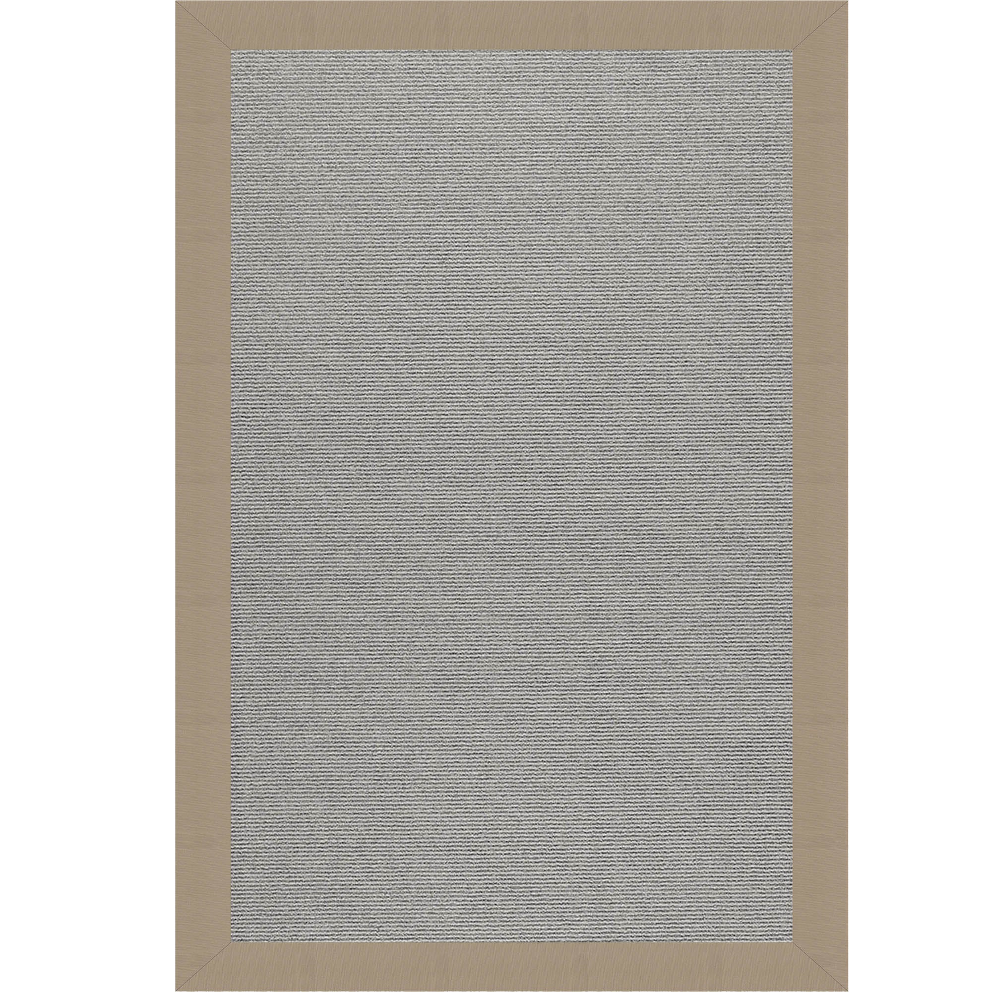 Creative Concepts-Plat Sisal Canvas Linen Indoor/Outdoor Bordere Rectangle image
