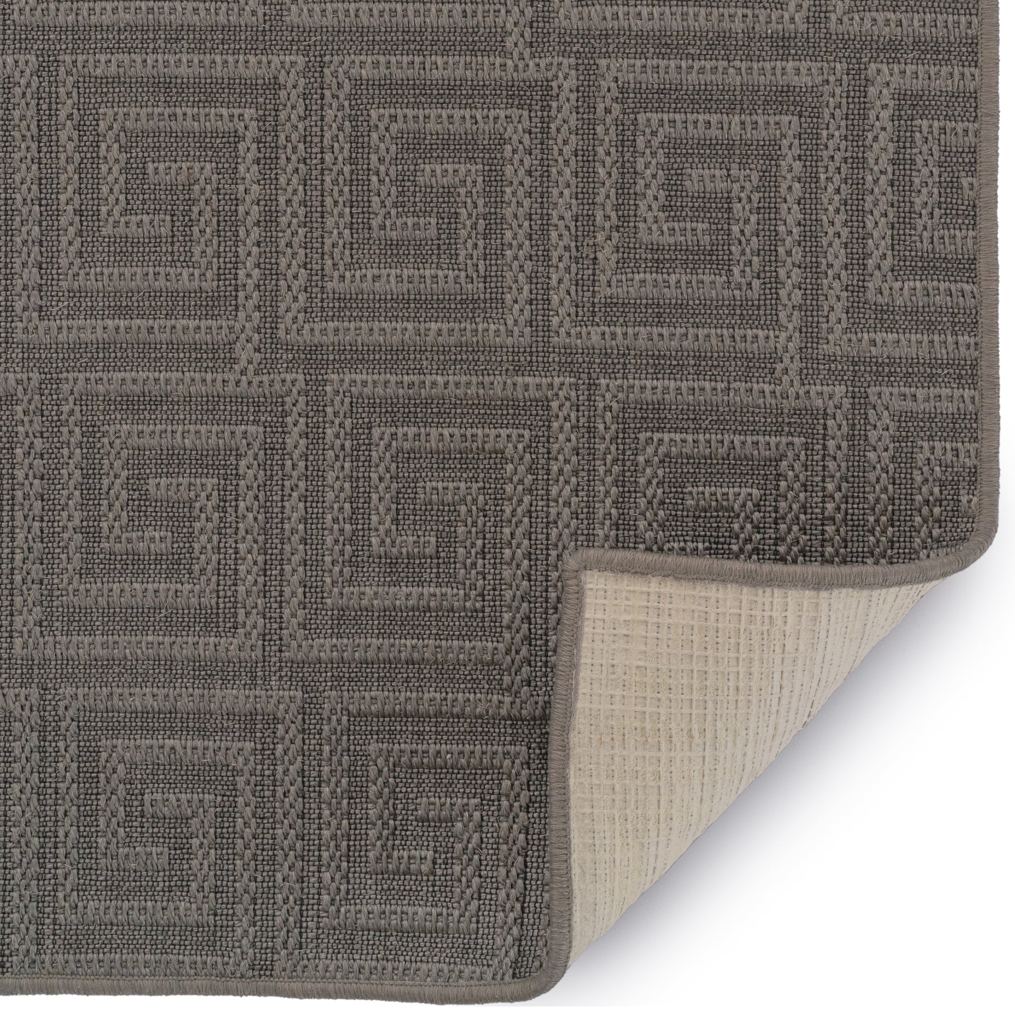Kasya Graphite Machine Woven Rug Rectangle image