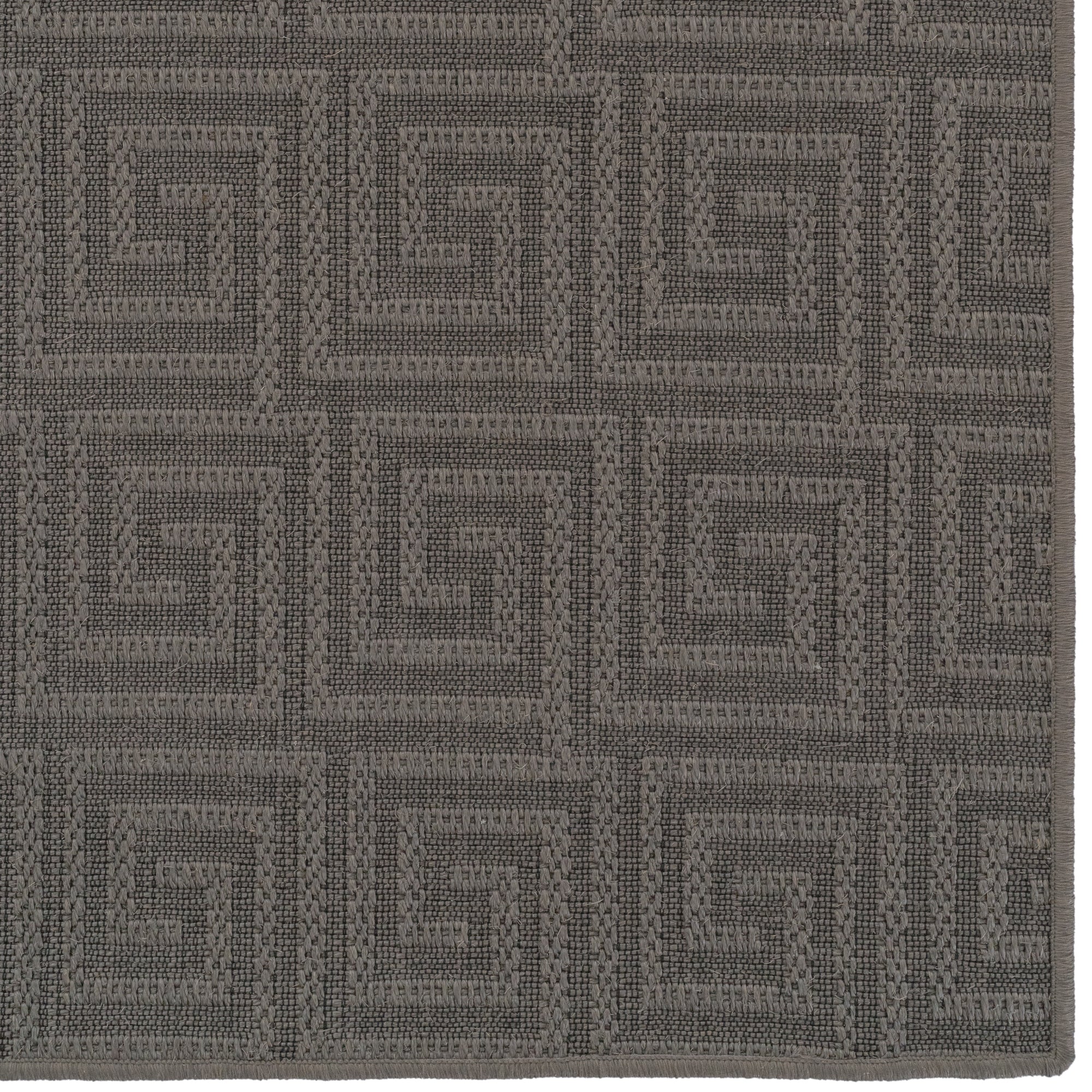 Kasya Graphite Machine Woven Rug Rectangle image