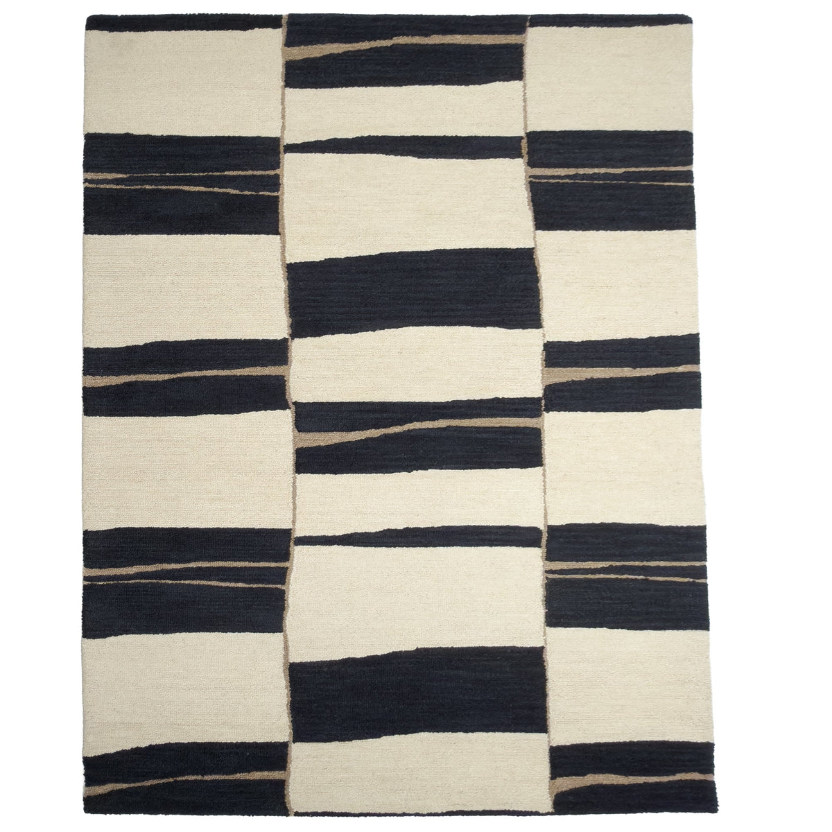 Tantu Onyx/Sand Hand Tufted Rug Rectangle image