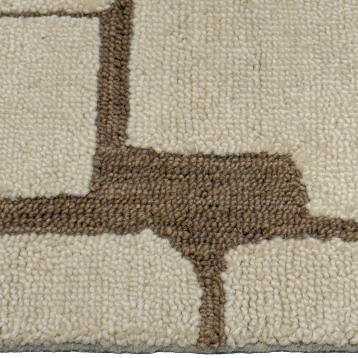 Tantu Ivory/Camel Hand Tufted Rug Rectangle image