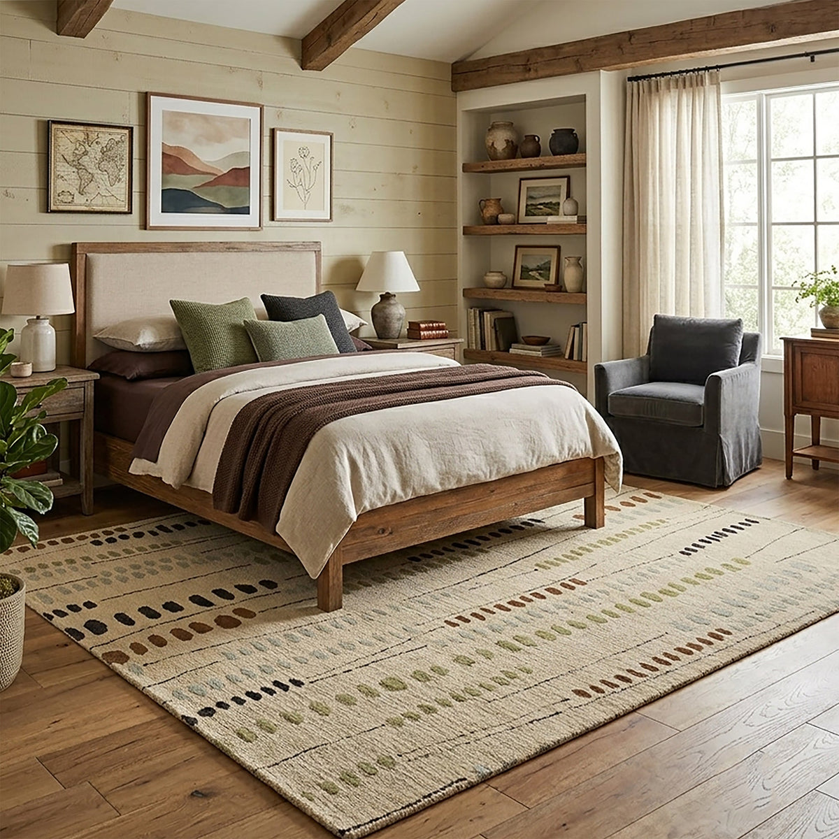 Tantu Reed Hand Tufted Rug Rectangle image