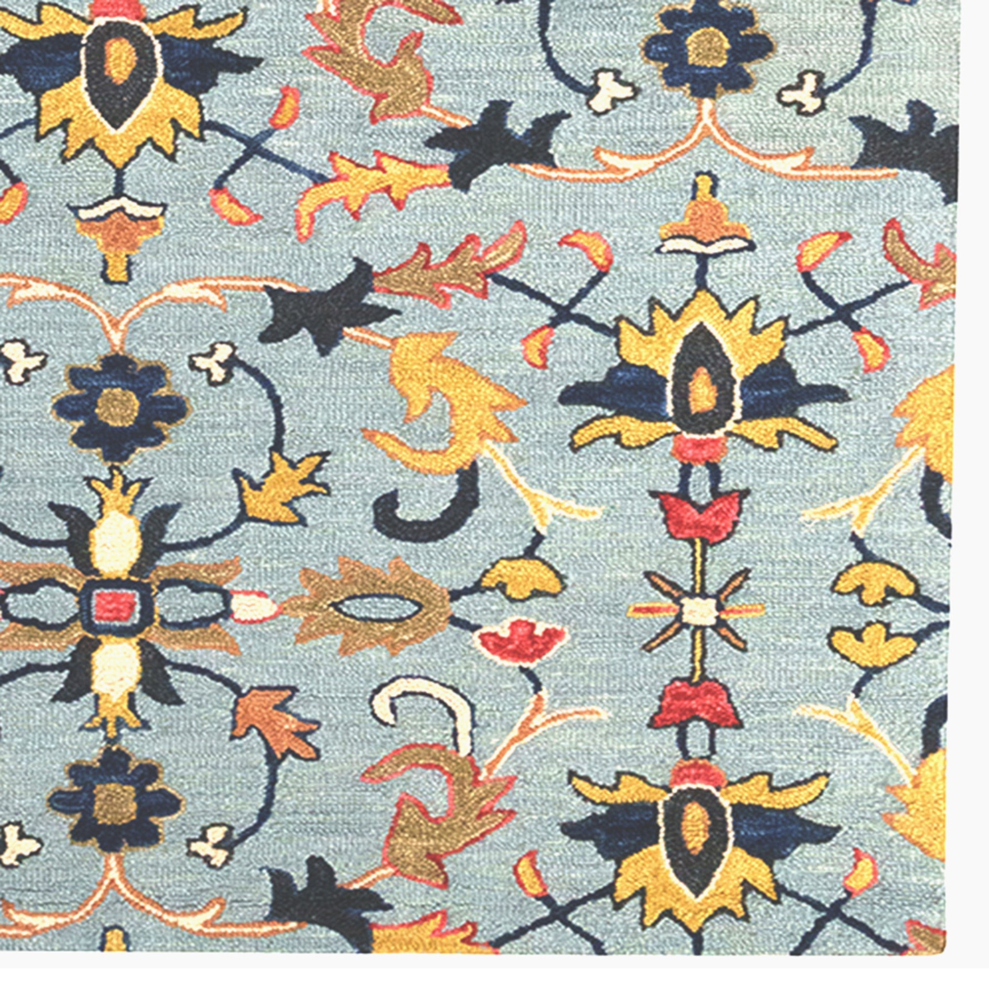 Avanti-Serapi Misty Blue Hand Tufted Rug Rectangle image