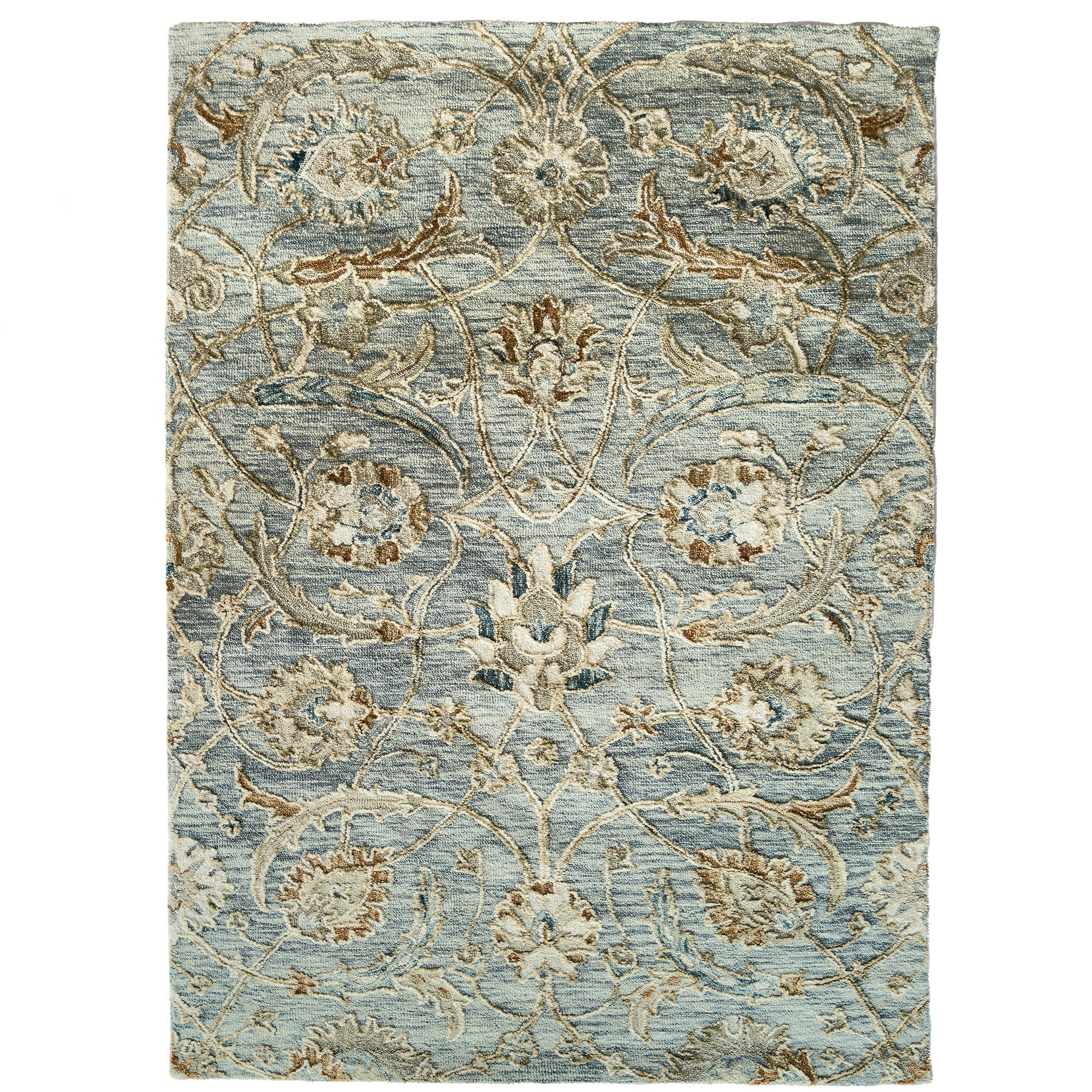 Avanti-Vivienne Grotto Blue Hand Tufted Rug Rectangle image