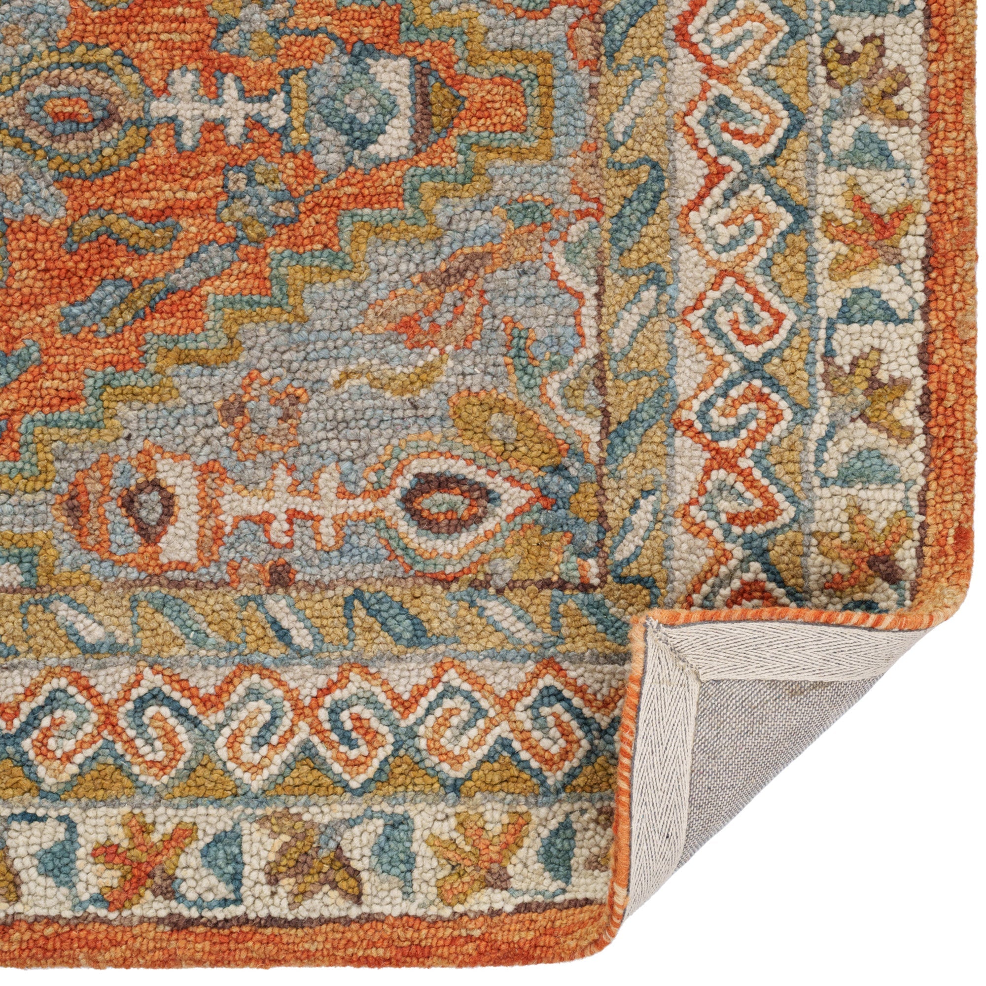 Avanti-Kazak Slate Terra Hand Tufted Rug Rectangle image