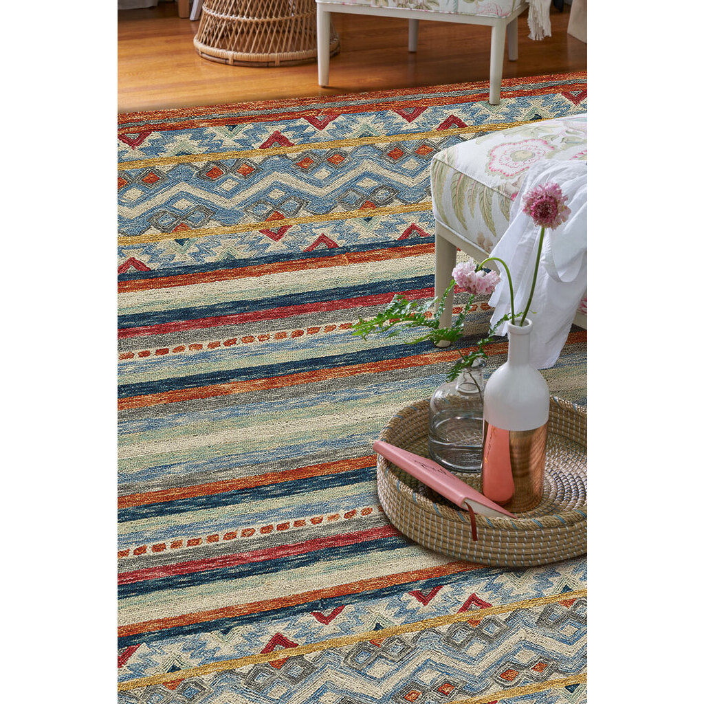 Avanti-Kelim Multi Hand Tufted Rug Rectangle image