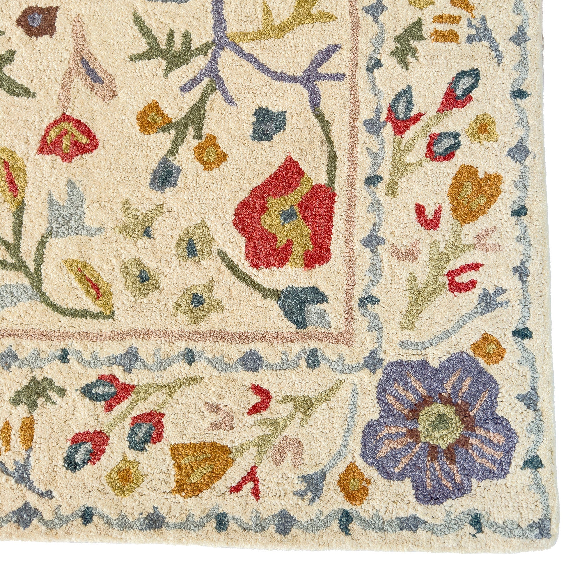 Avanti-Provencal Ivory Multi Hand Tufted Rug Rectangle image