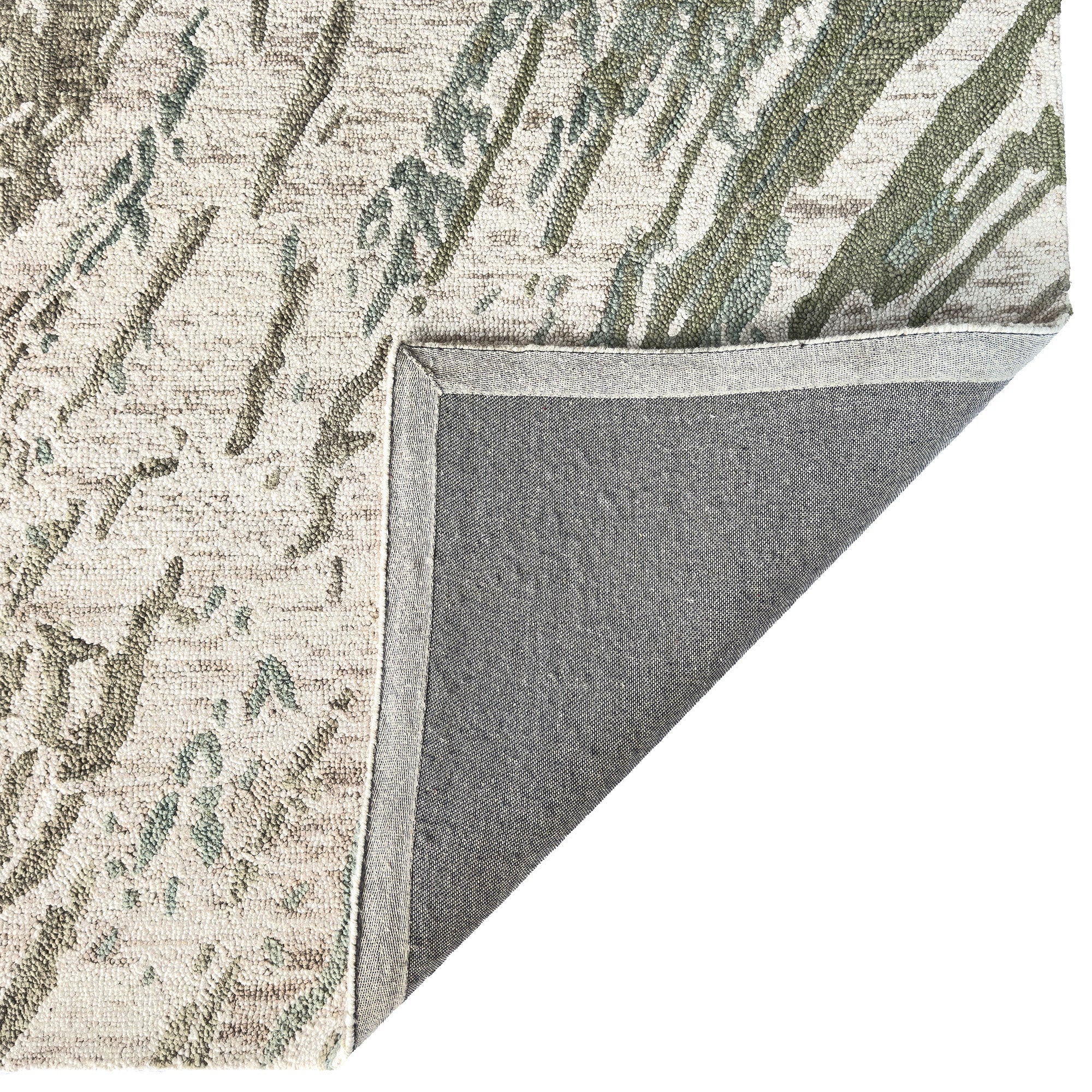 Avanti-Astratto Verde Hand Tufted Rug Rectangle image