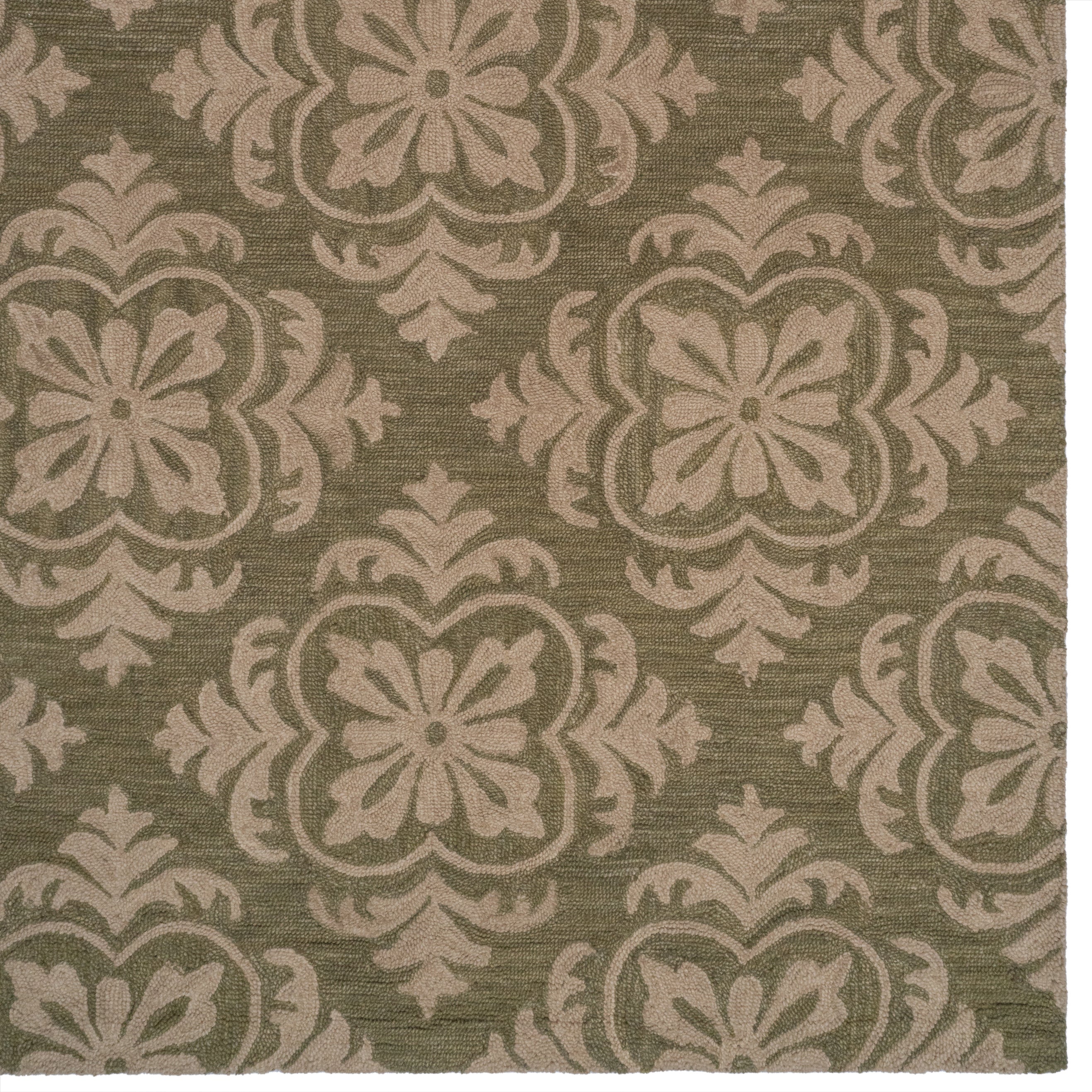 Camille Moss Hand Tufted Rug Rectangle image