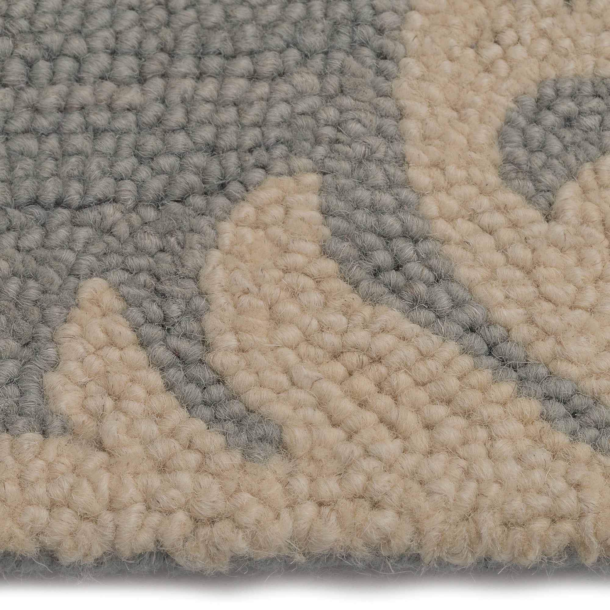 Camille Icy Blue Hand Tufted Rug Rectangle image