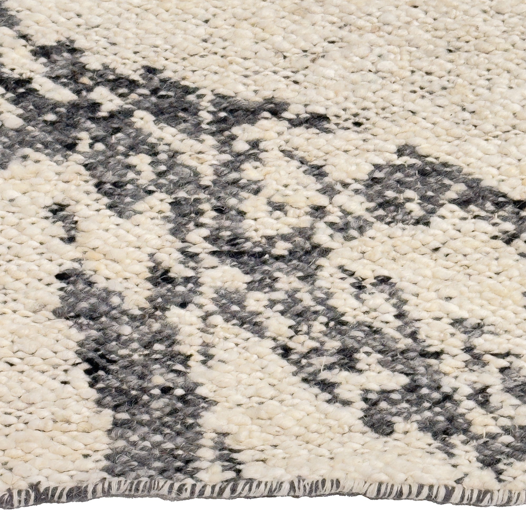 York-Marble Charcoal Flat Woven Rug Rectangle image