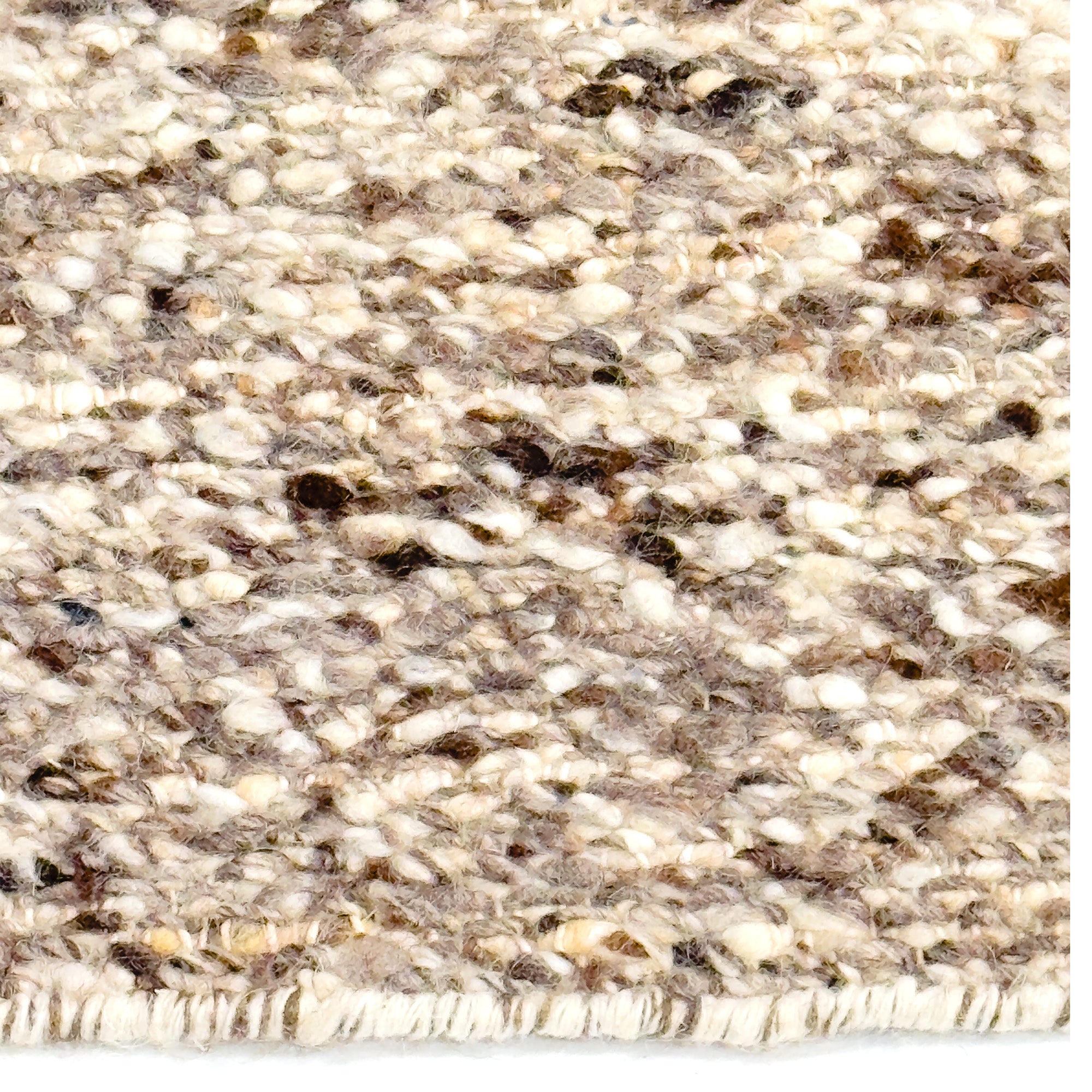 York-Marble Brown Flat Woven Rug Rectangle image