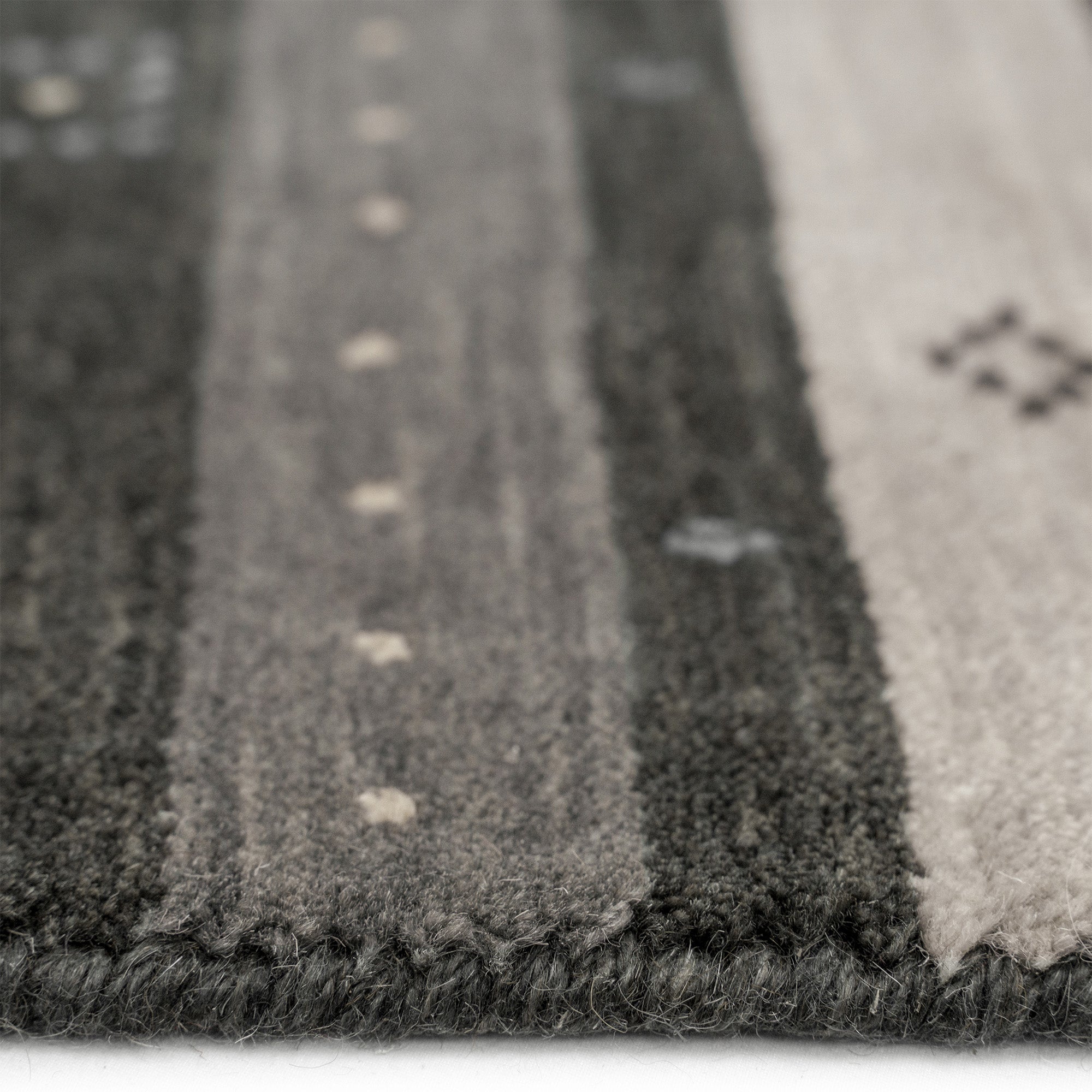 Simply Gabbeh Granite Hand Loomed Area Rug Rectangle image