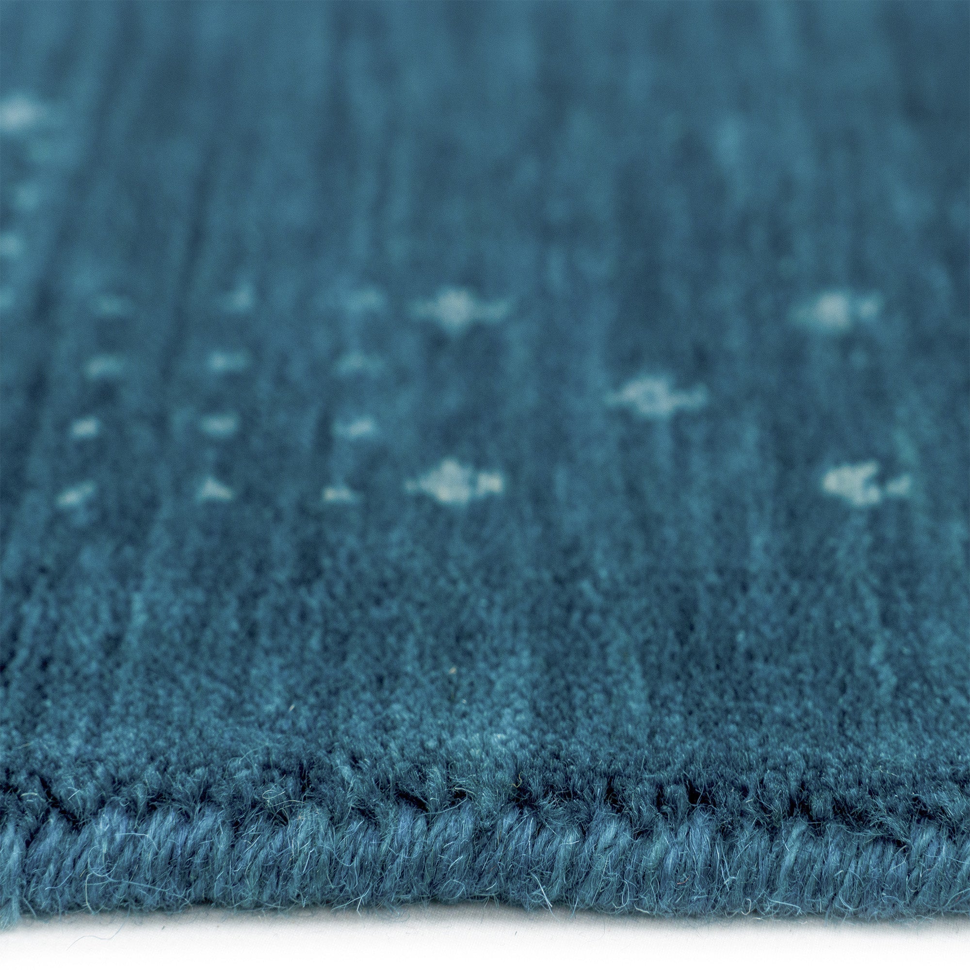 Simply Gabbeh Turquoise Hand Loomed Area Rug Rectangle image