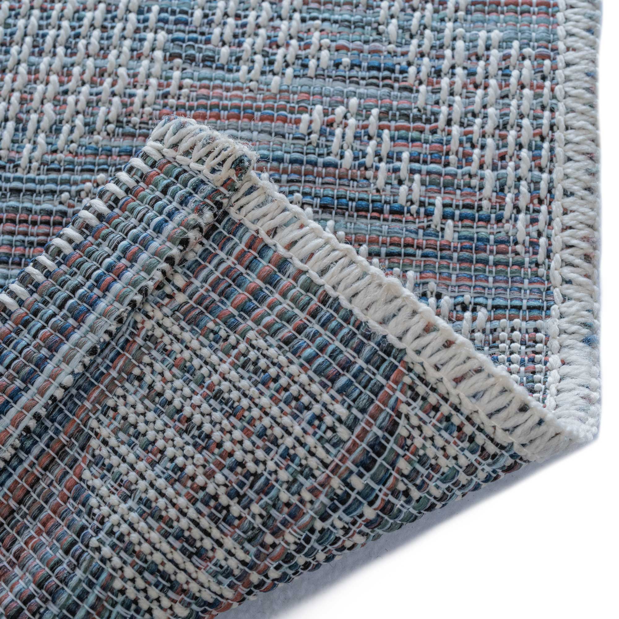 Tropical Fete Blue Multi Machine Mad Rectangle image