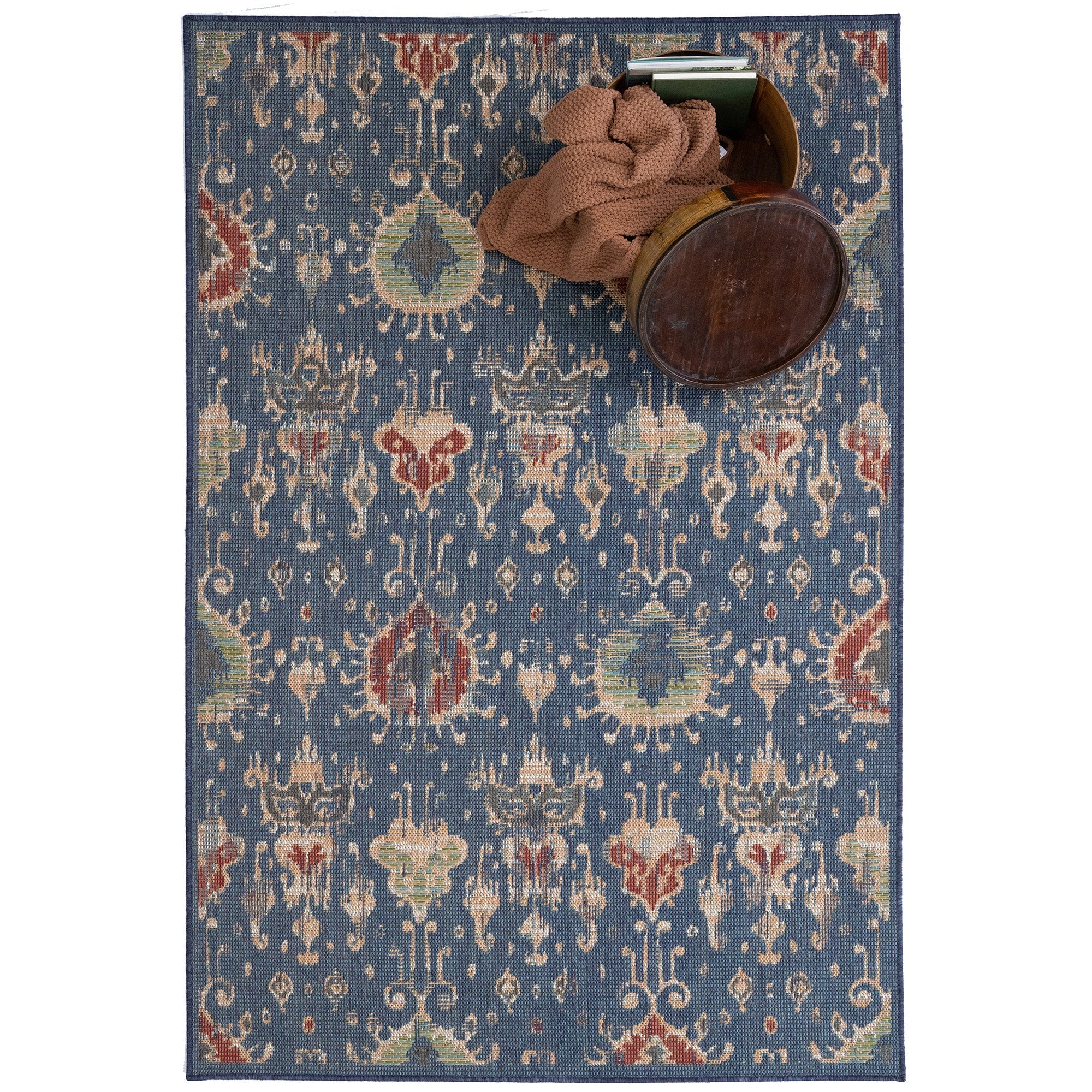 Captiva-Ikat Navy Machine Mad Rectangle image