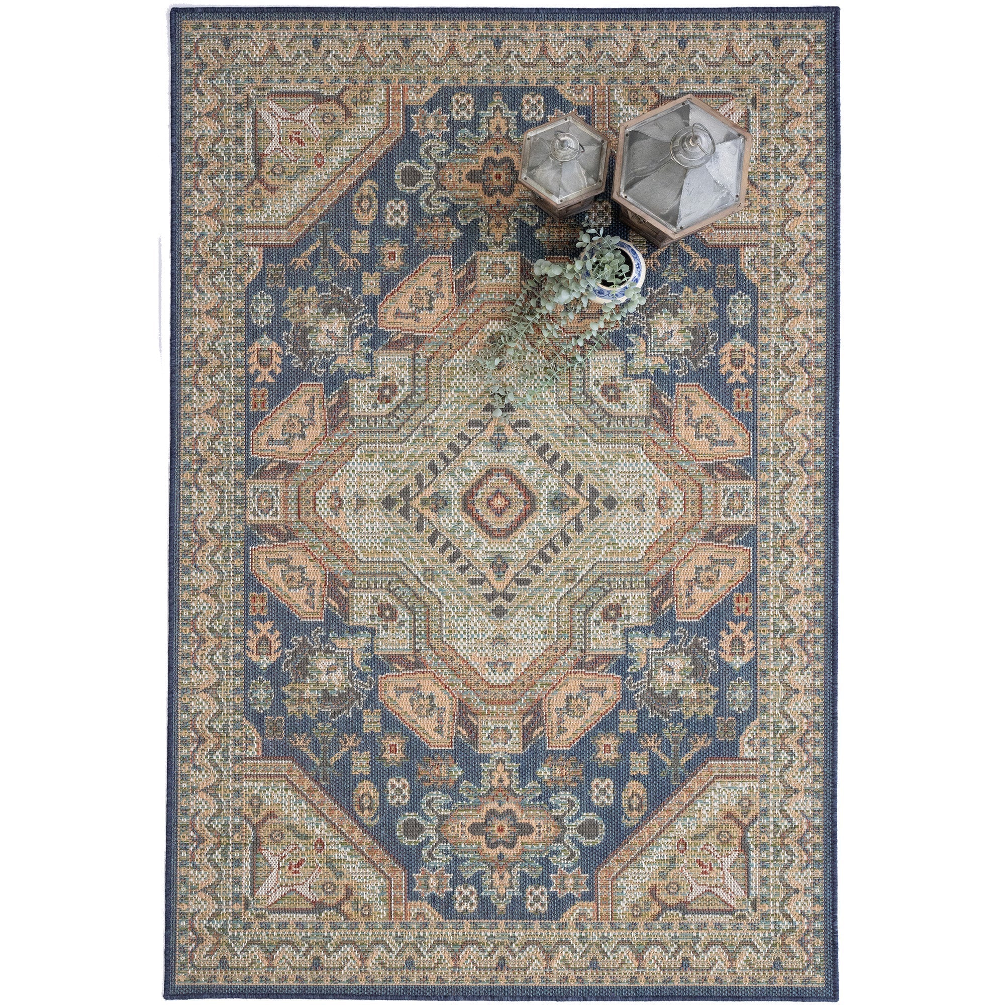 Captiva-Tabriz Navy Machine Mad Rectangle image