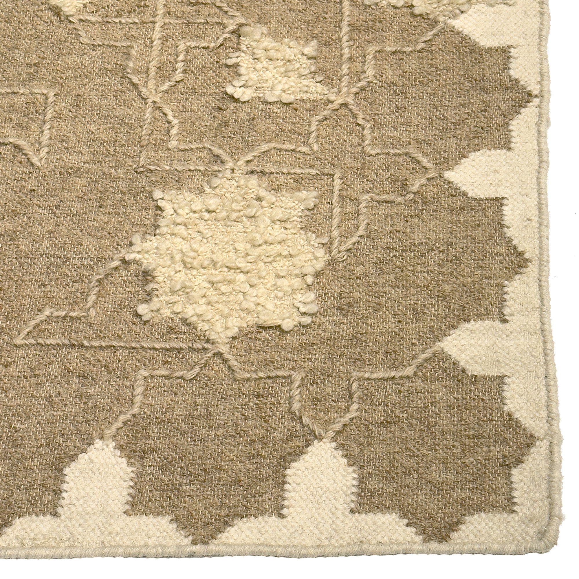 Rabat Putty Hand Woven Area Rug Rectangle image