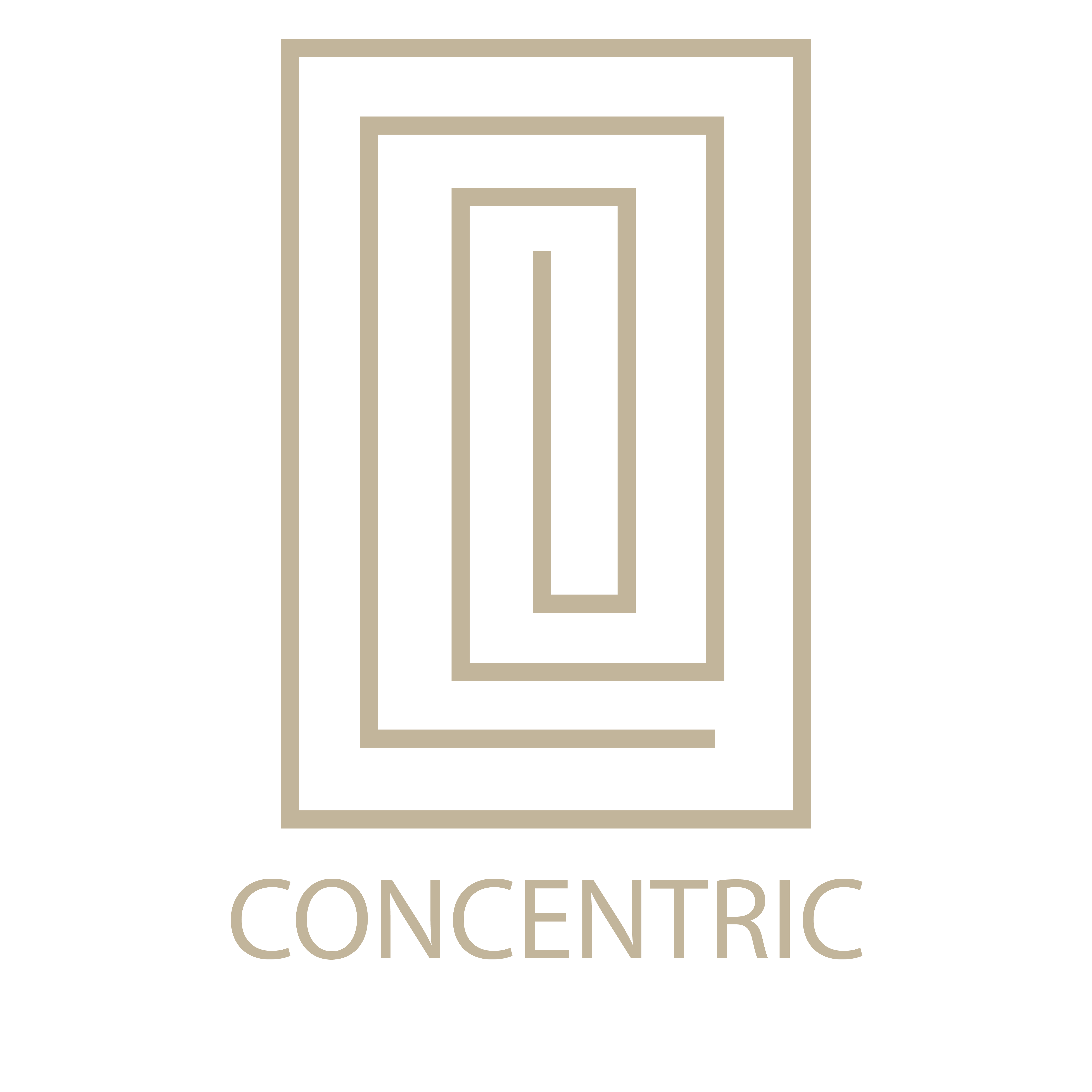 New Homestead Multi Braided Rug Concentric Rectangle sketch