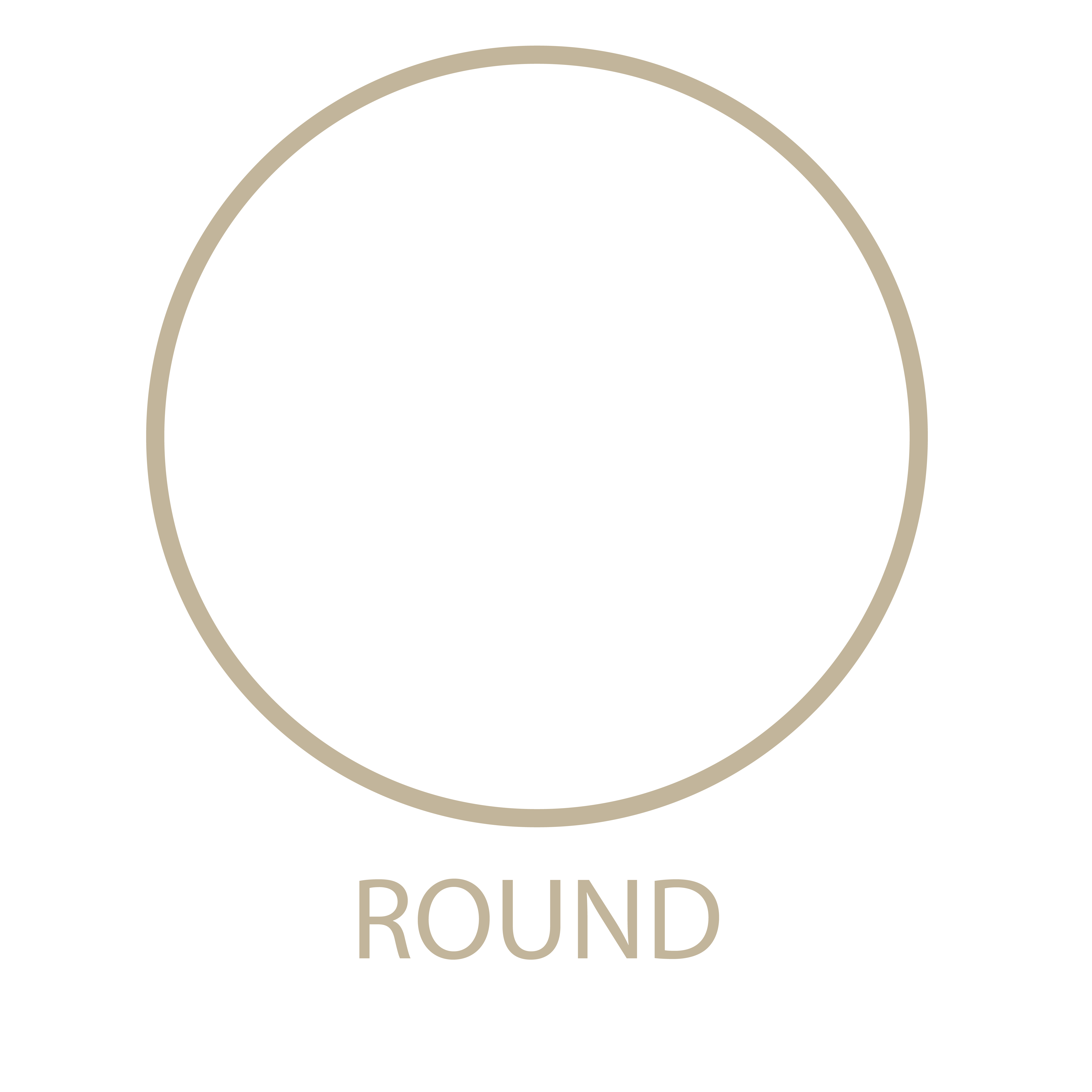 Zen Garden Gravel Hand Tufted Rug Round sketch