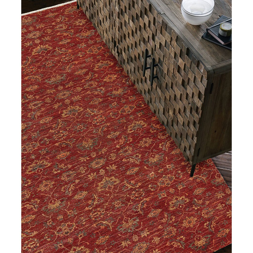 Capital Henna Hand Knotted Rug Rectangle image