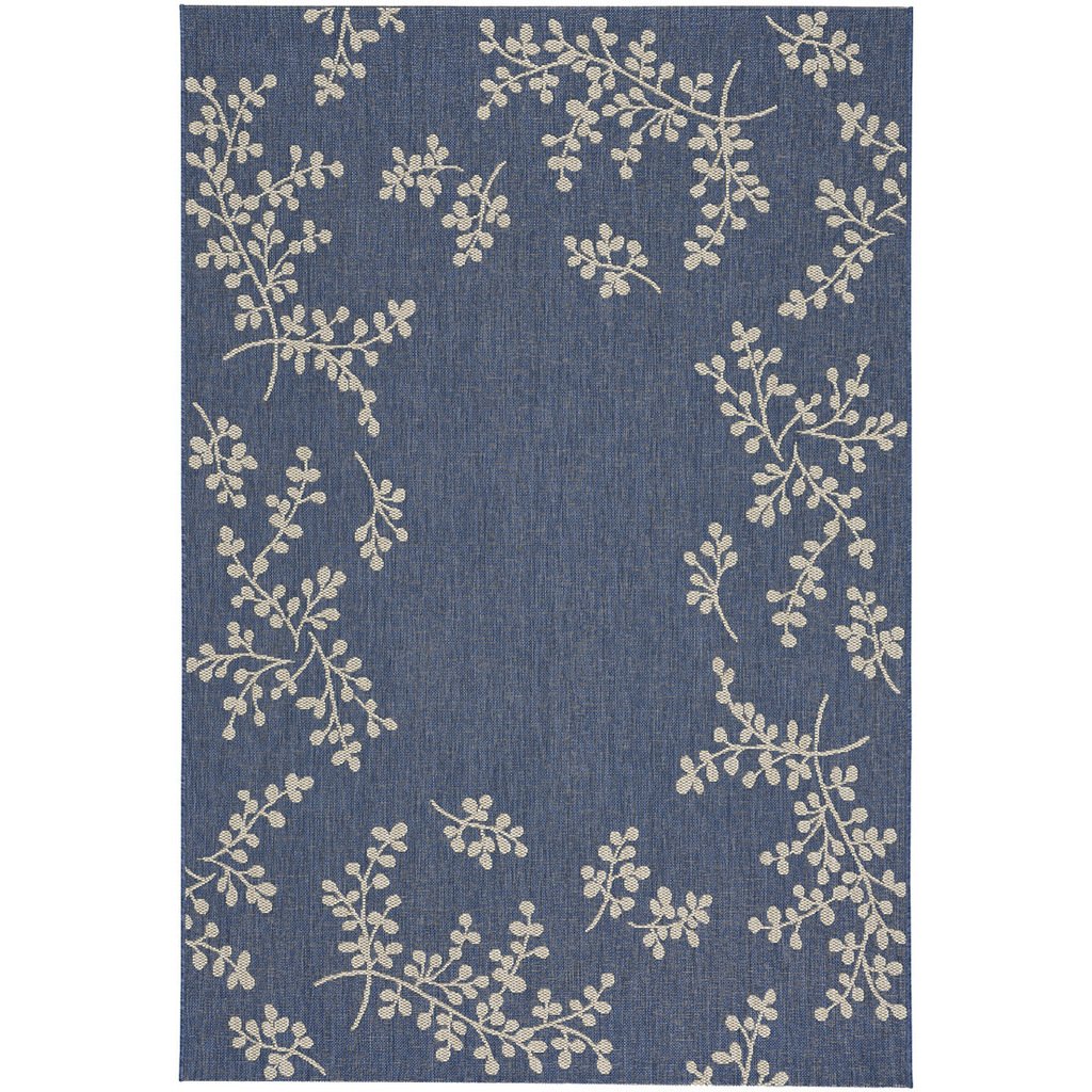 Finesse-Winterberry Capri Blue Machine Woven Rug Rectangle image