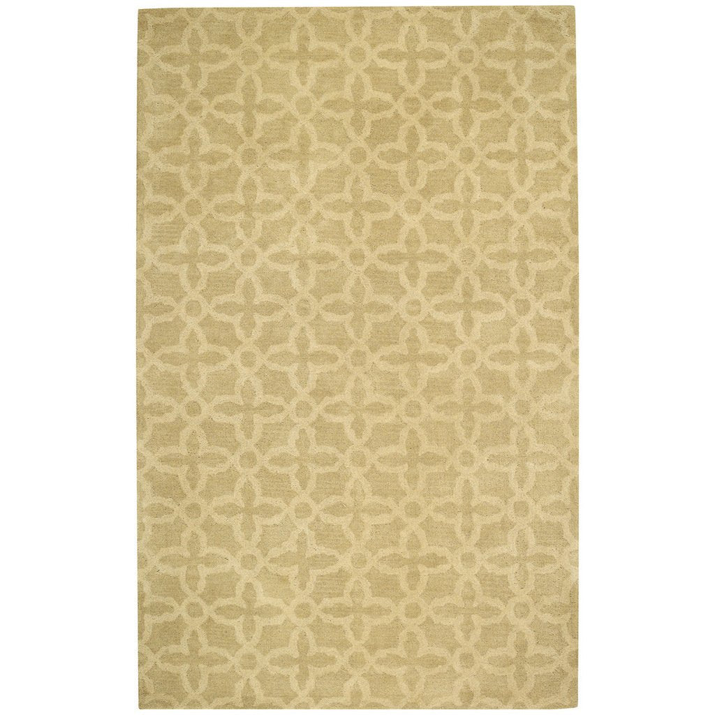 Arrondelle-Baroque Parchment Hand Tufted Rug Rectangle image