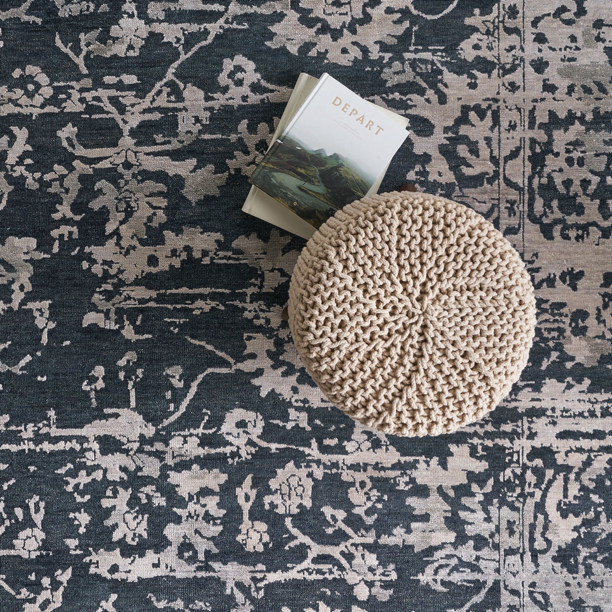 room shot of makrana rug 