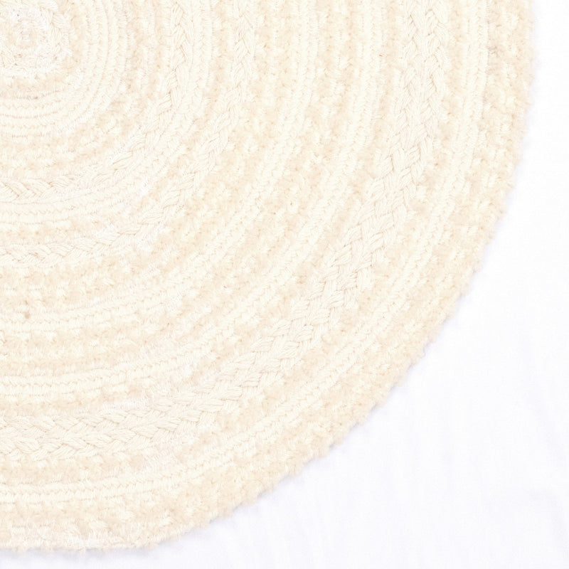 Bayview Lambswool Braided Rug Round image