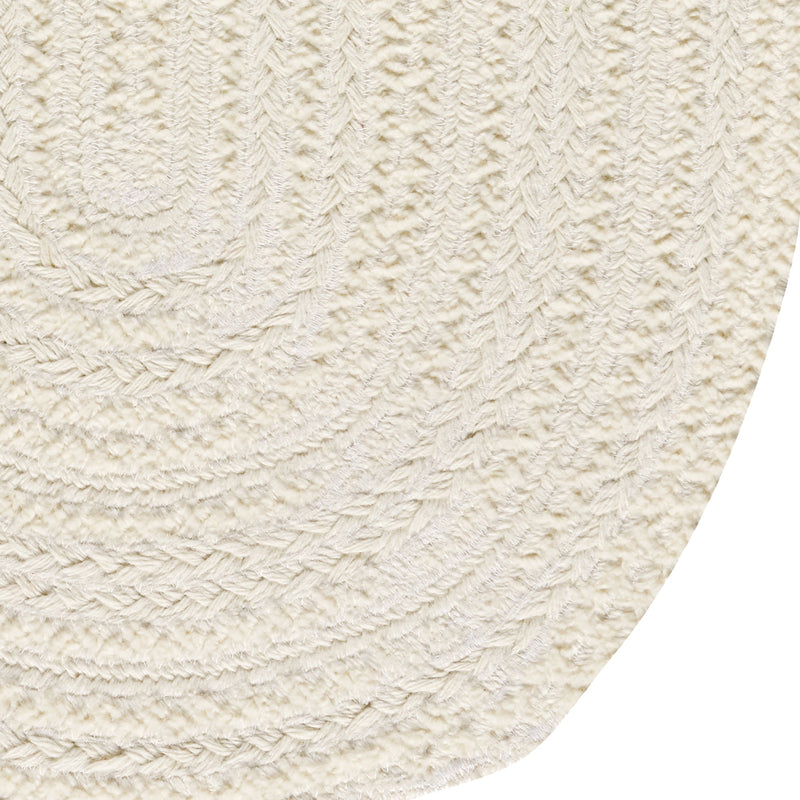 Bayview Lambswool Braided Rug Oval image