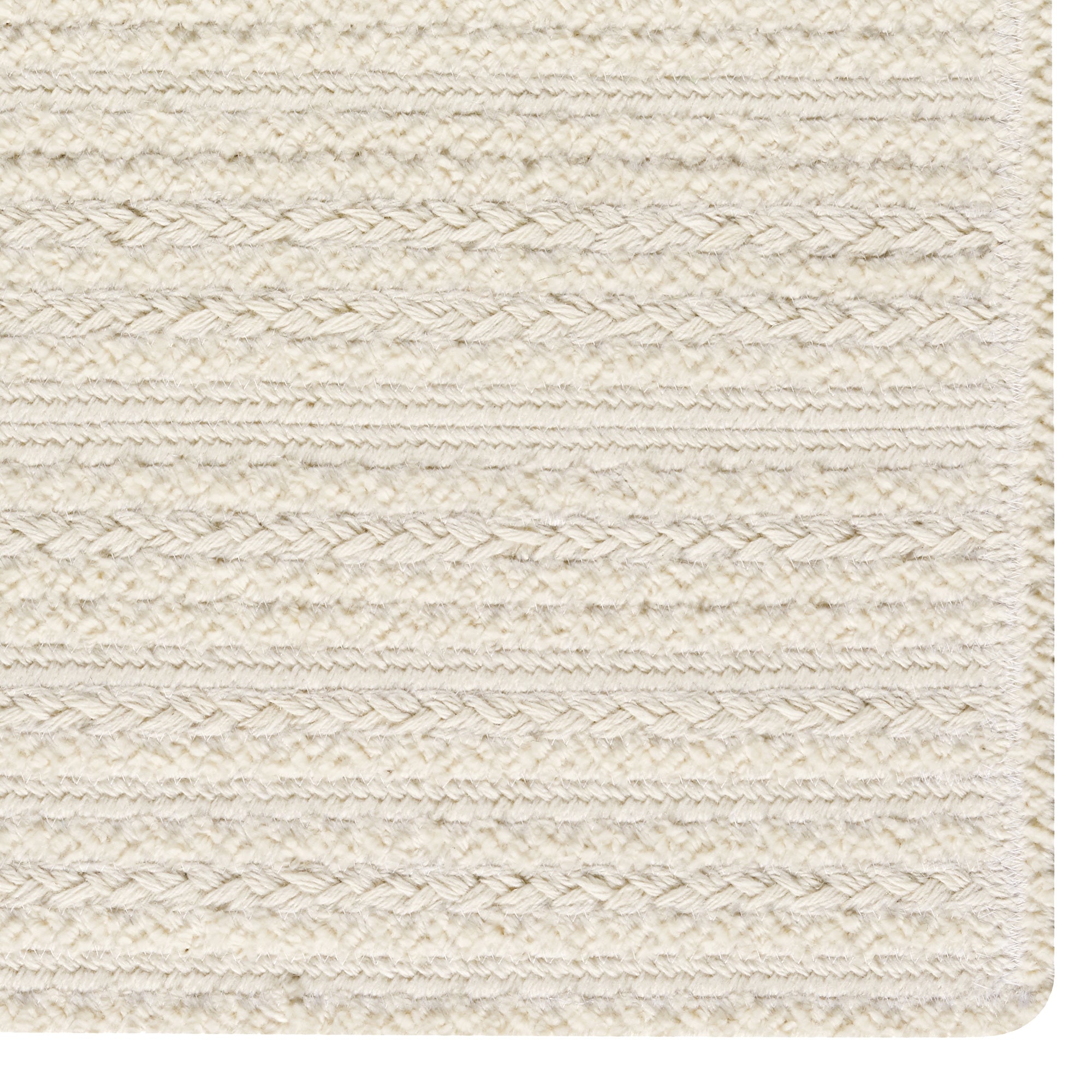 Bayview Lambswool Braided Rug Cross Sewn Rectangle image