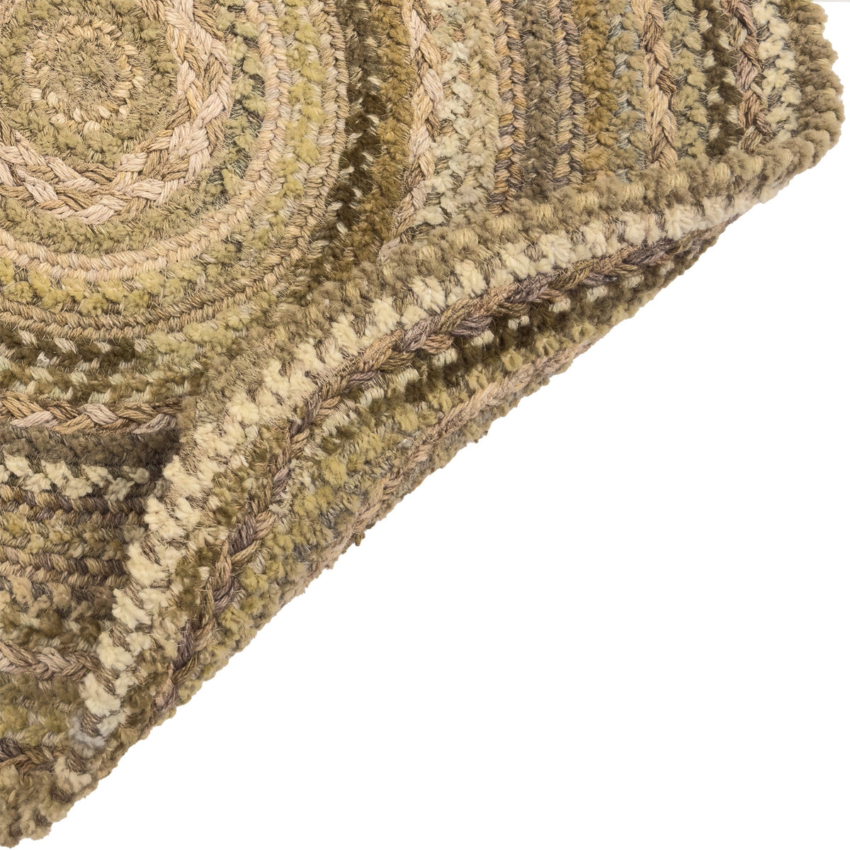 Bayview Neutral Braided Rug Round image