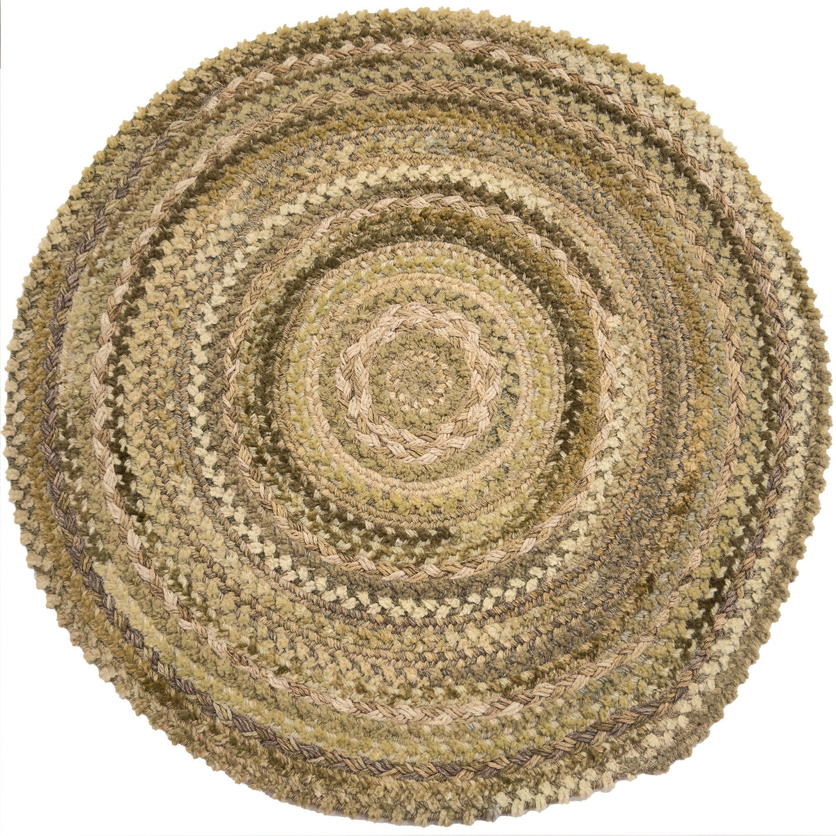 Bayview Neutral Braided Rug Round image