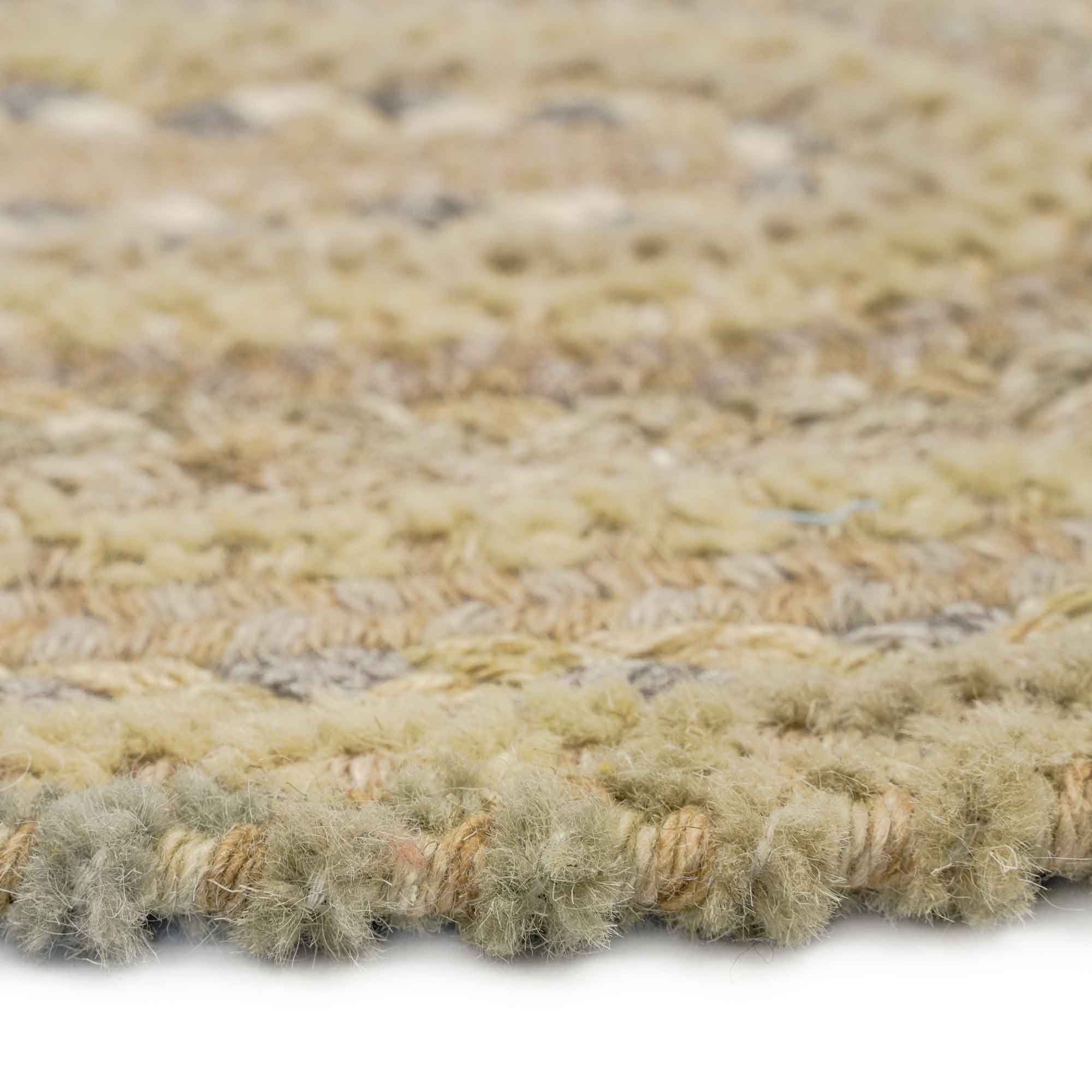 Bayview Neutral Braided Rug Round image