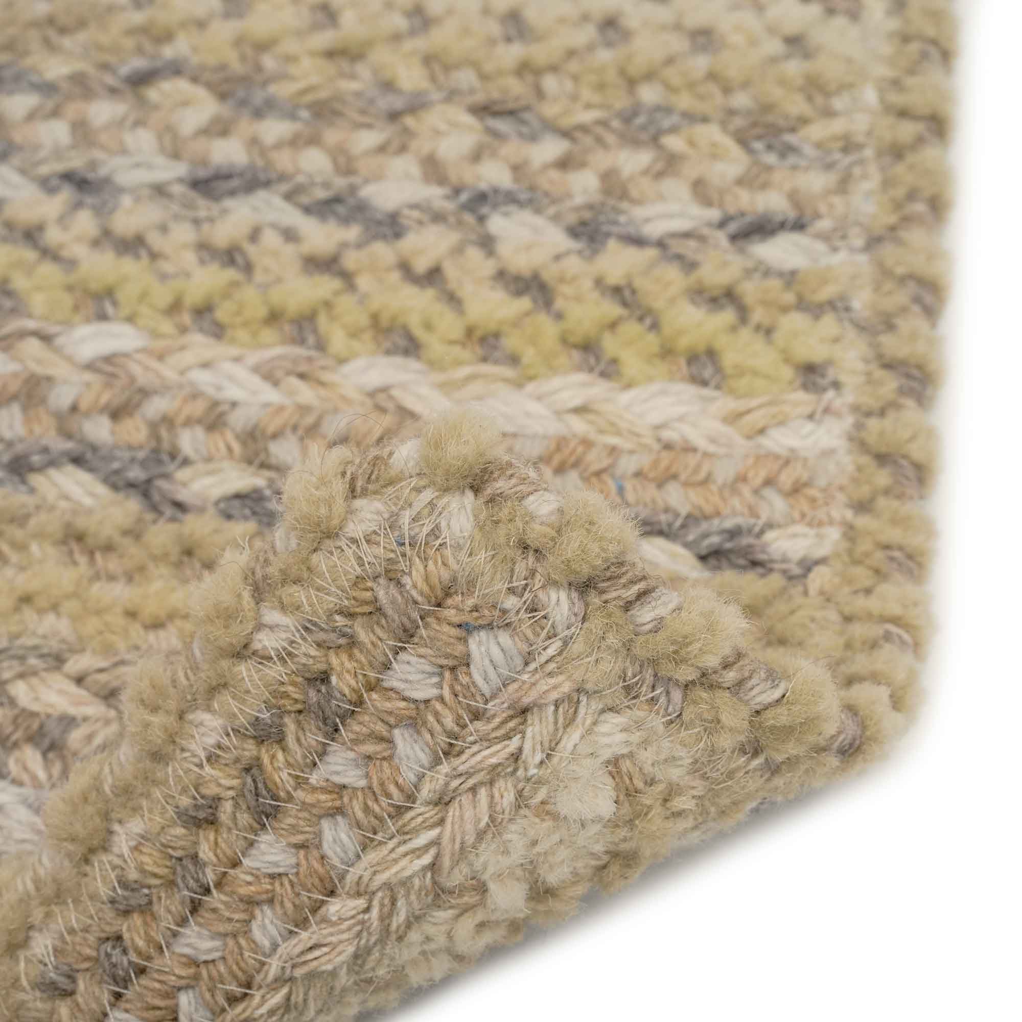 Bayview Neutral Braided Rug Vertical Stripe Rectangle image
