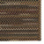 Gramercy Black Braided Rug Cross Sewn Rectangle image