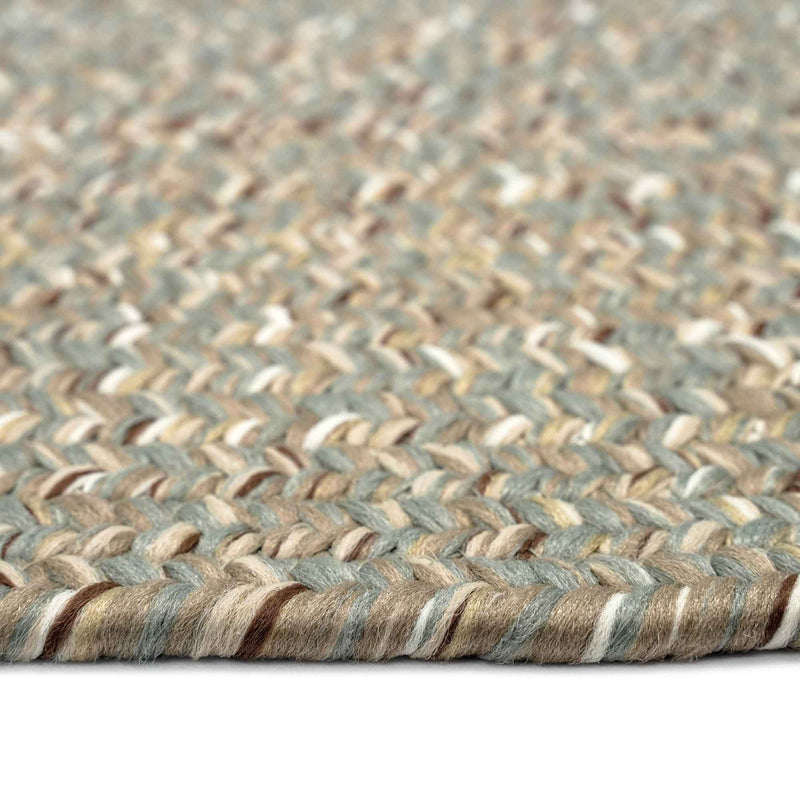 Sea Glass Spa Braided Rug Round image