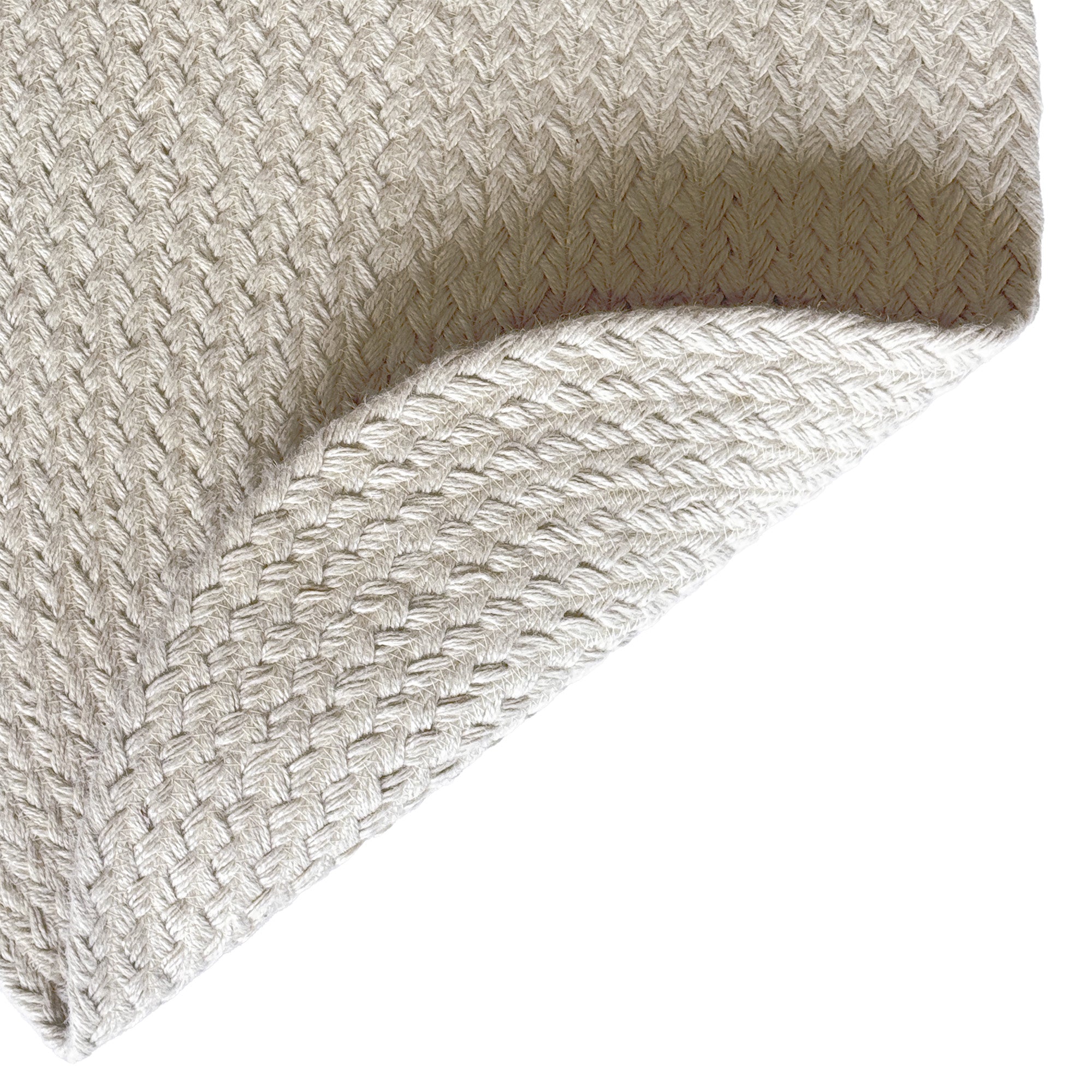 Terra Harvest Bleached Braided Rug Oval image