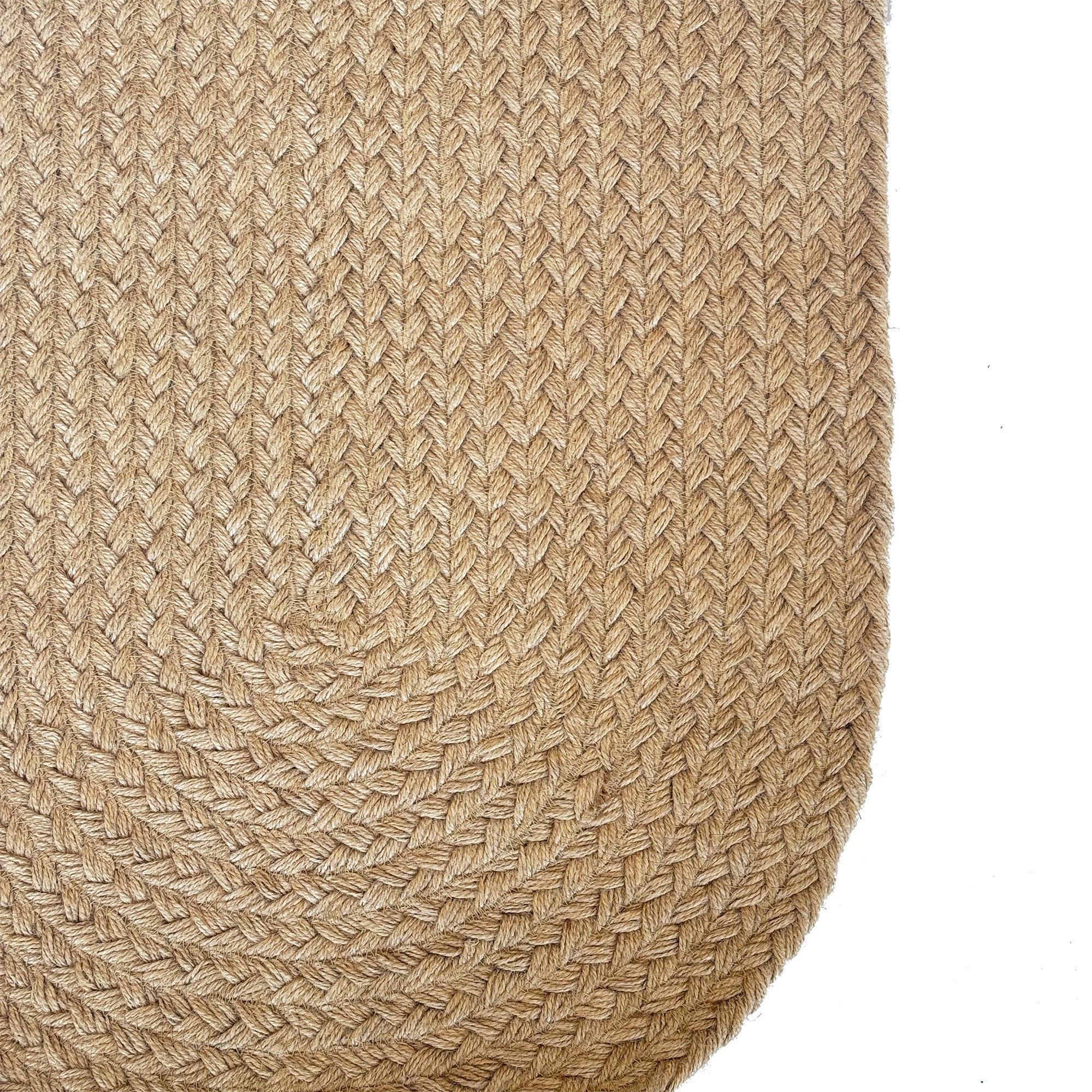 Terra Harvest Natural Braided Rug Oval image