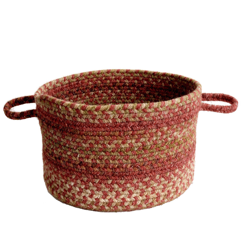 American Classic Spice Braided Rug Basket image