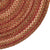 American Classic Spice Braided Rug Round image