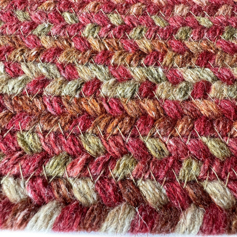 American Classic Spice Braided Rug Round image