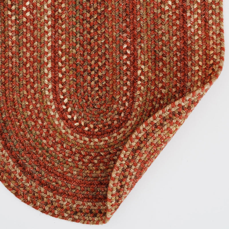 American Classic Spice Braided Rug Oval image