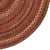 American Classic Spice Braided Rug Oval image