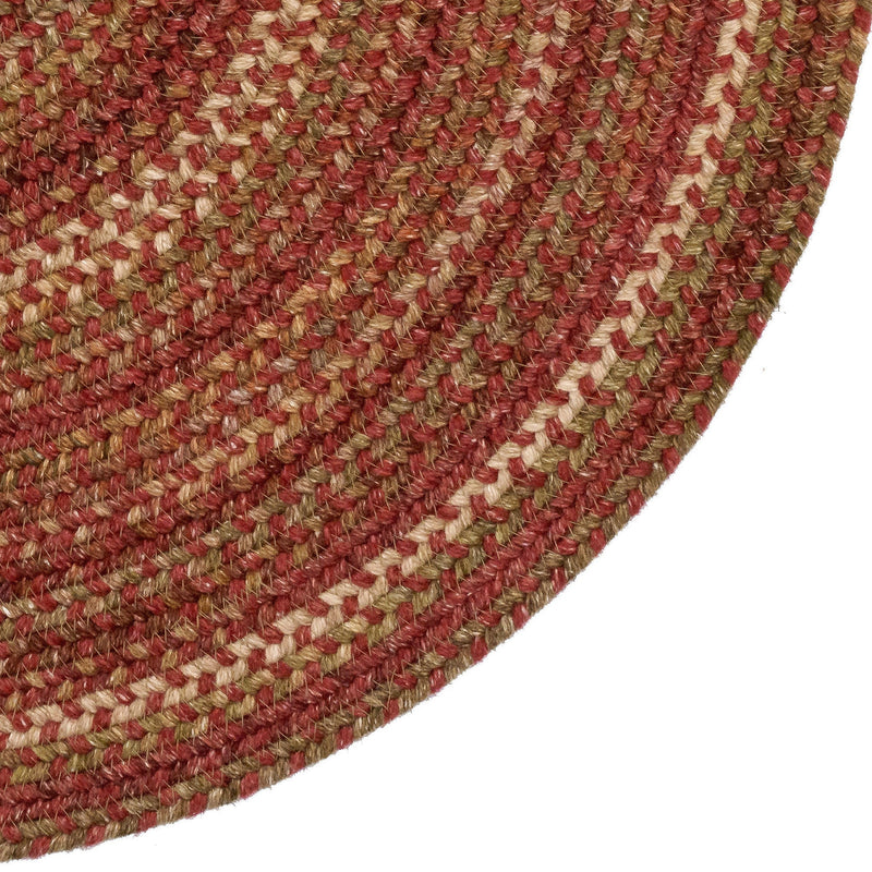 American Classic Spice Braided Rug Oval image