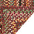 American Classic Tan Multi Braided Rug Concentric Rectangle image