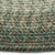 Sturbridge Balsam Green Braided Rug Round image
