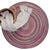 Synergy Rosewood Braided Rug Round image