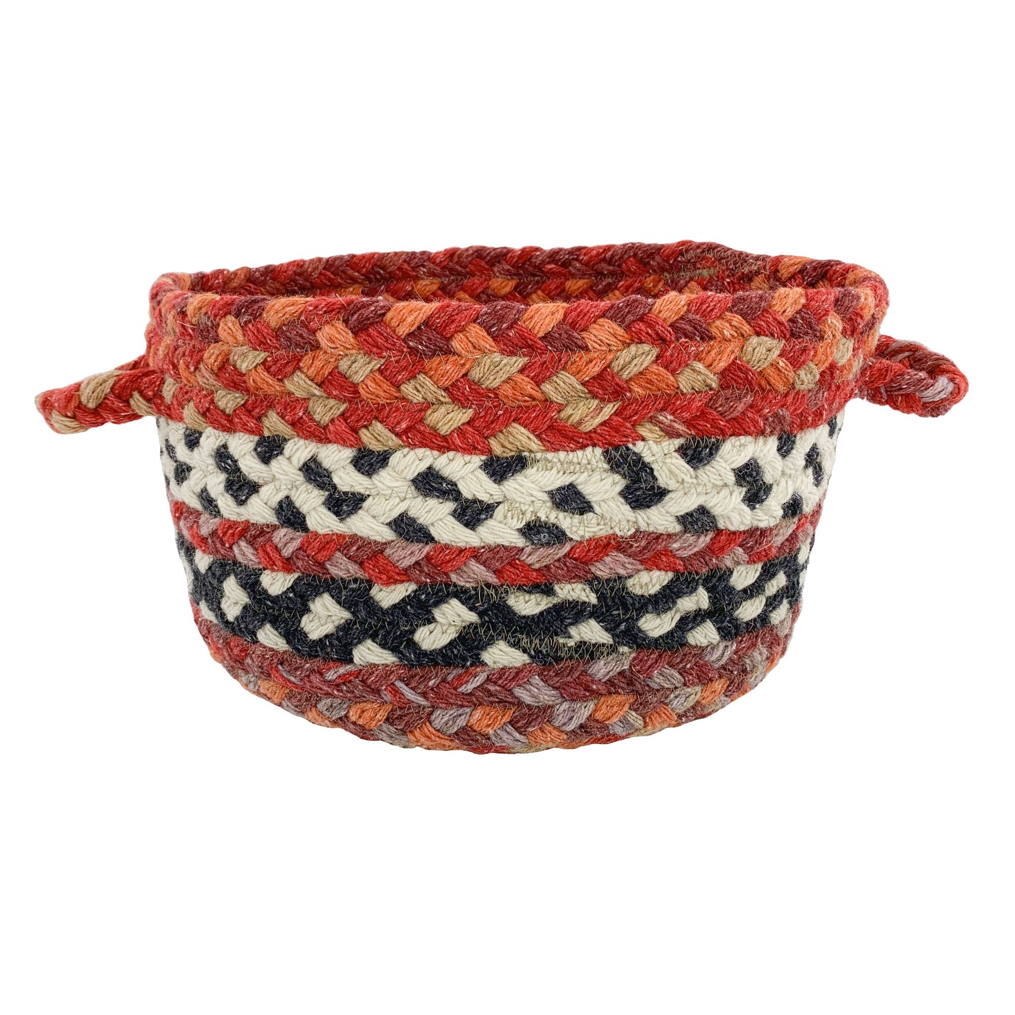 Wanderer Spice Braided Rug Basket image