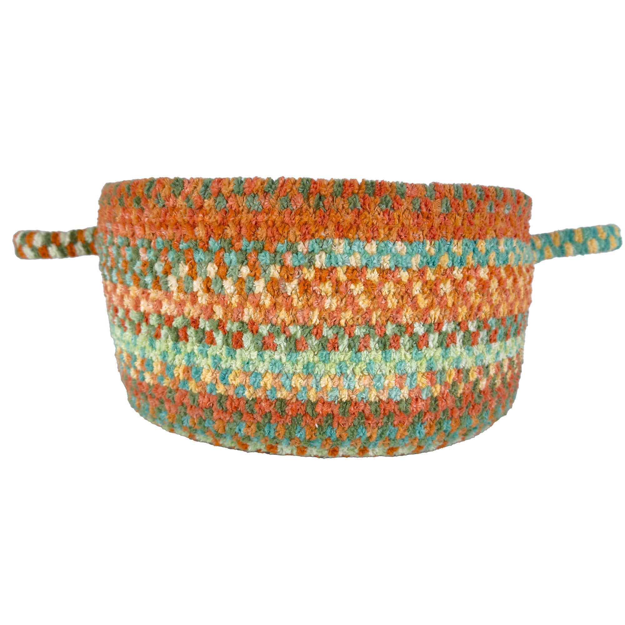 Cottonstone Cactus Garden Braided Rug Basket image